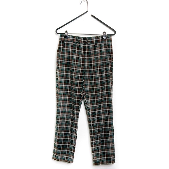 American Eagle Outfitters Pants Plaid Hi-Rise - Picture 4 of 17